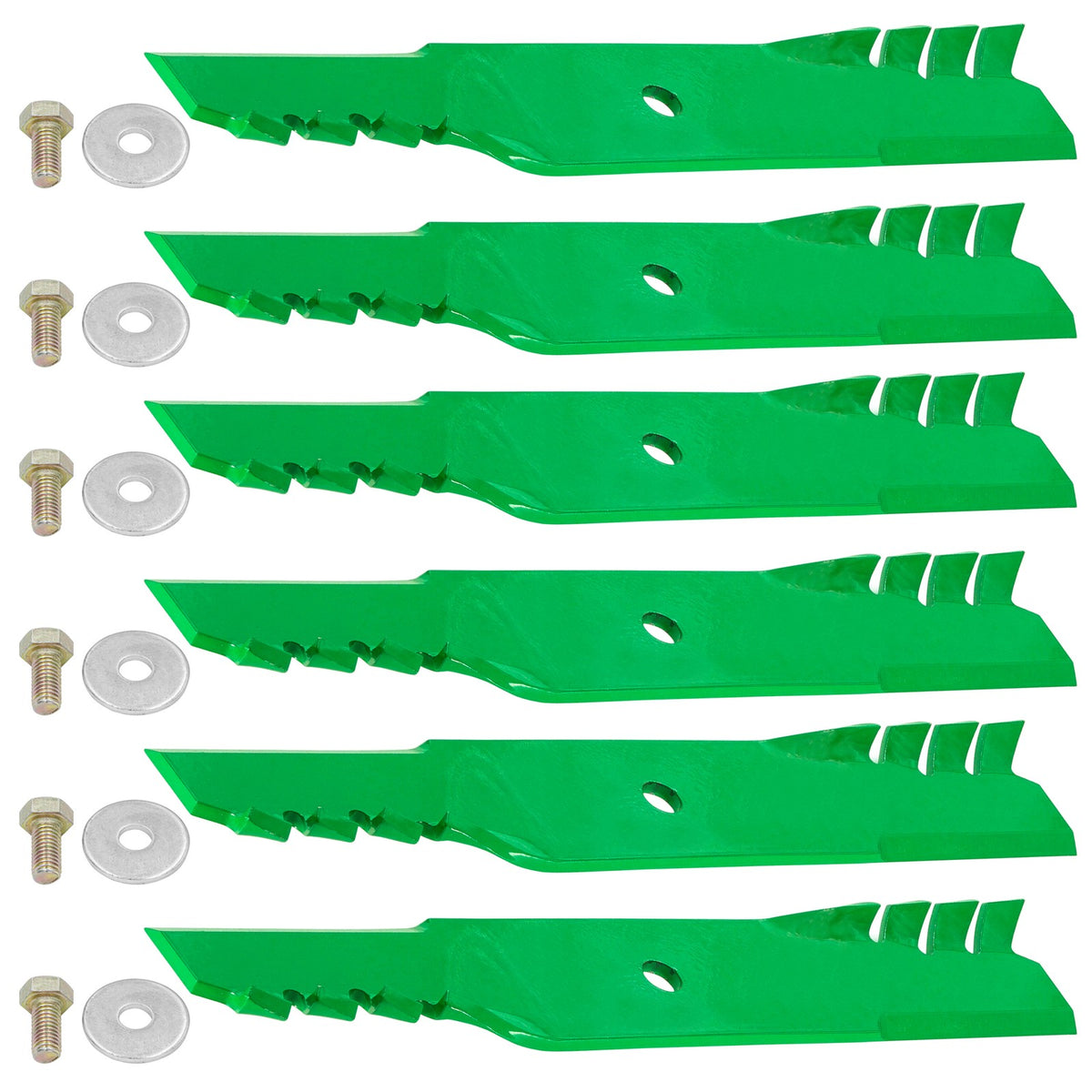 Deck Blade with Bolt 48 Inch Replacement for Hustler FasTrak SD (2014–2016)