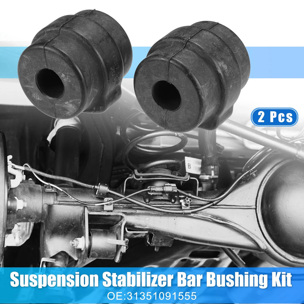 2pcs Suspension Stabilizer Bar Bushings Front for BMW 740i Base (1990–2001)
