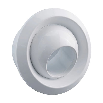 Rotating Inner Ball Core Adjustable Airflow for Automotive Applications