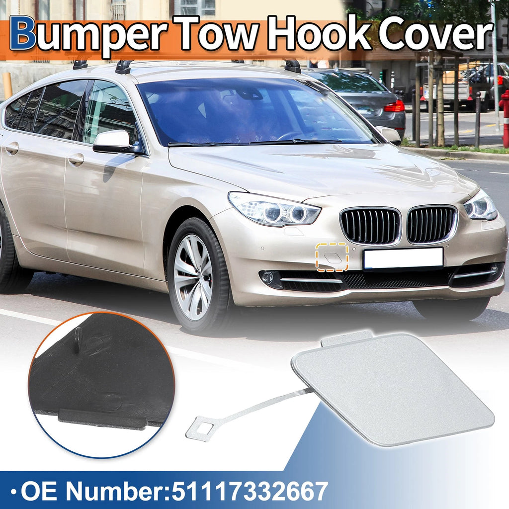 Tow Hook Cover Front Right OEM Replacement for BMW 535i GT (2010–2019)