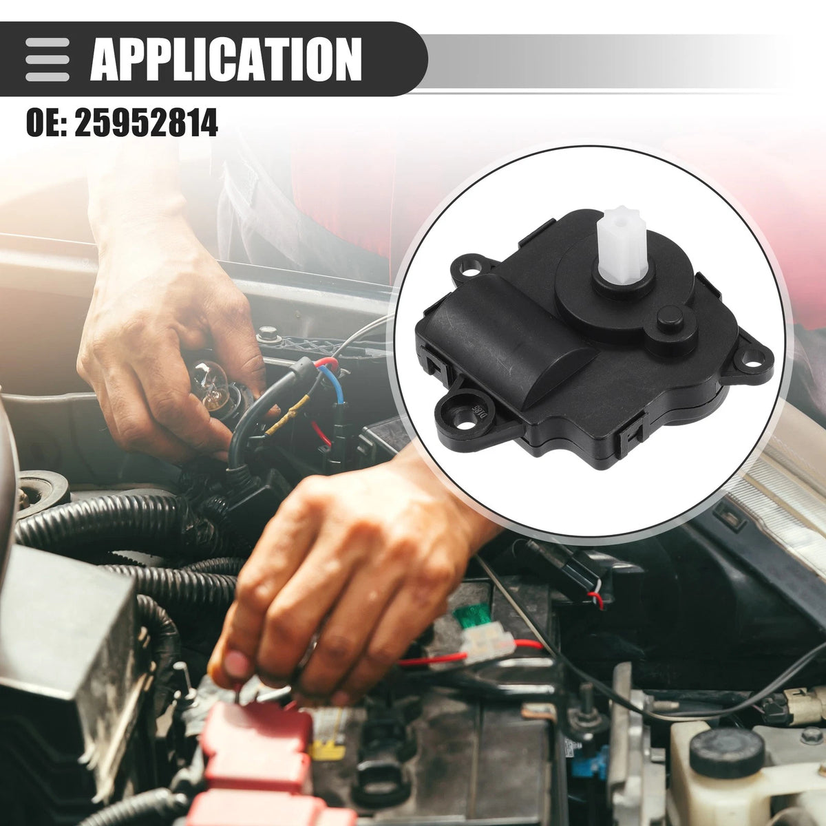HVAC Heater Blend Door Actuator for Chevrolet Equinox Sport (2018–2020)
