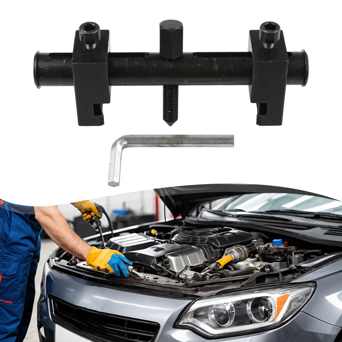 Pulley Removal Tool for Crankshafts