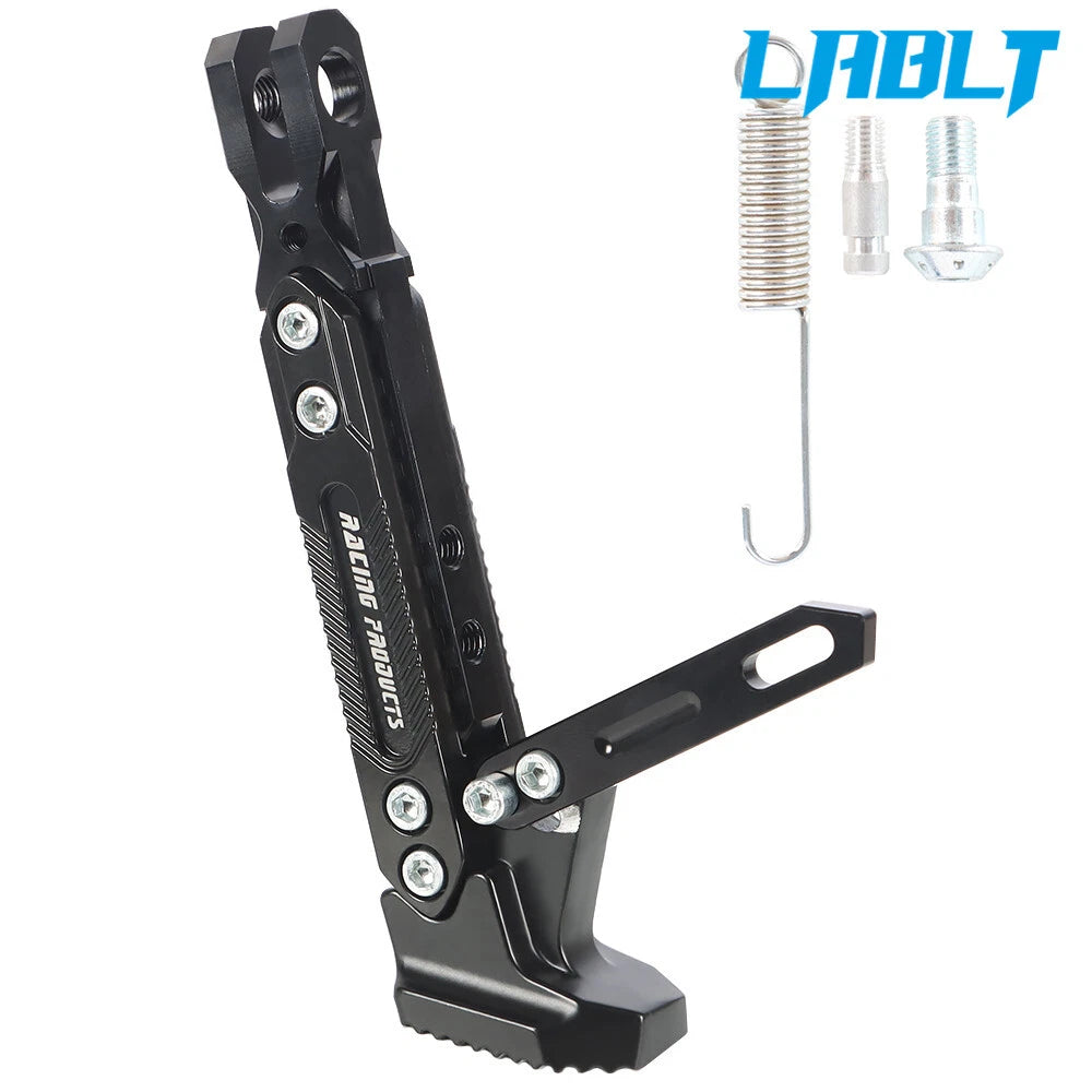 Adjustable Kickstand for Motorcycle (CNC Aluminum Alloy)