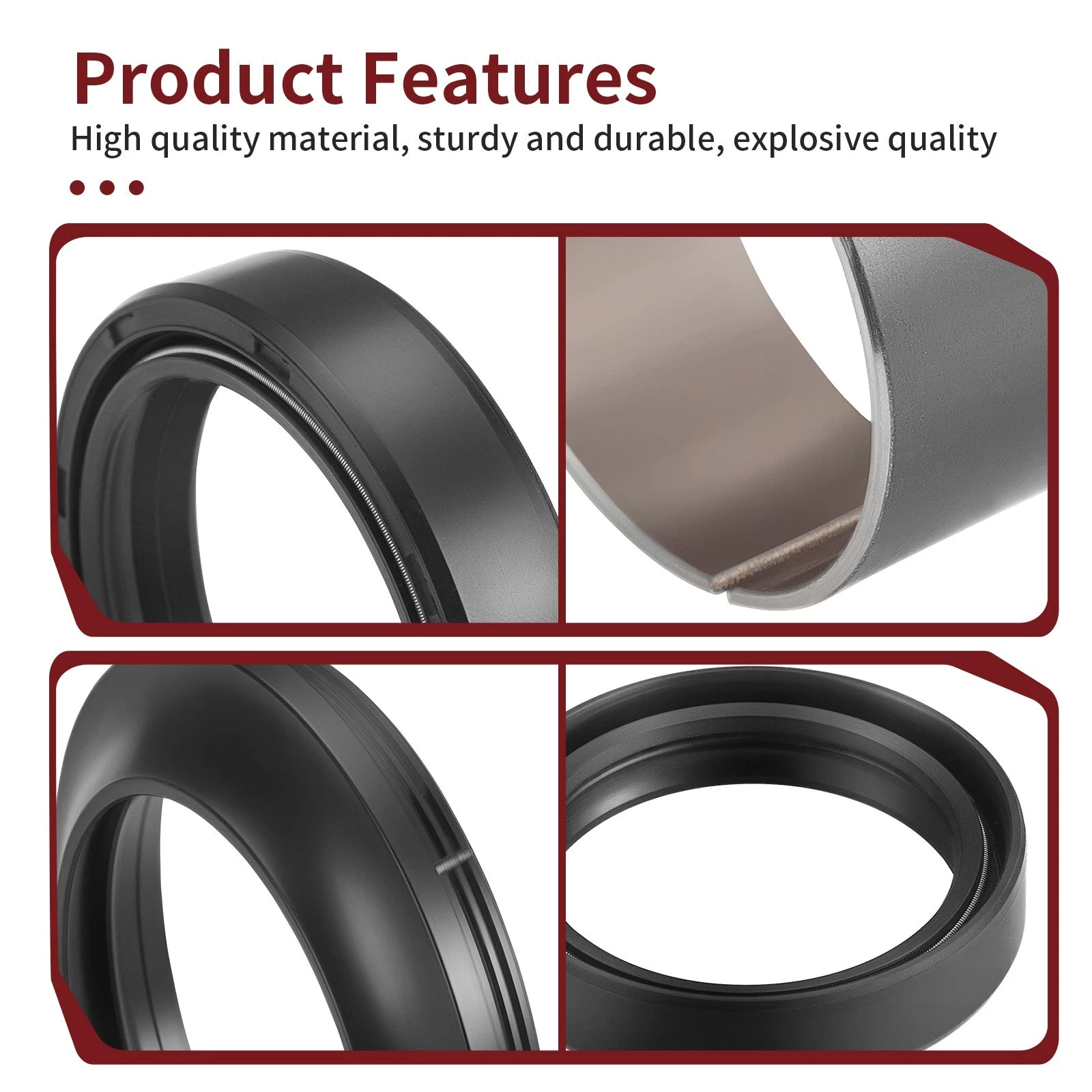 Fork Bushing Dust Oil Seals O-Ring Kit for Suzuki GSXR 1000 (2009–2024)
