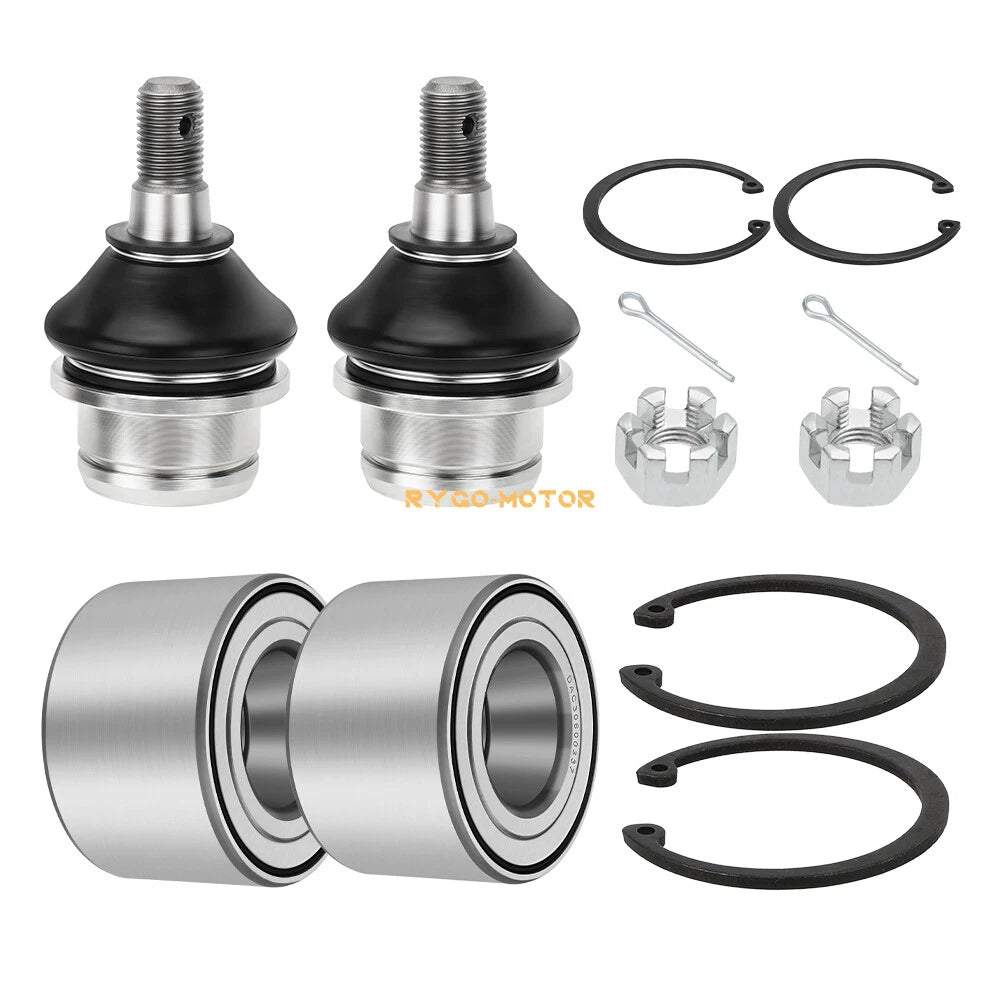 Front Ball Joint + Wheel Bearing for Kawasaki Mule Pro FXT DXT DX FX KAF820 1000