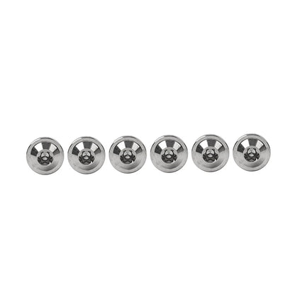 6X M5x30mm Titanium Alloy Torx Head Bolts for Motorcycle