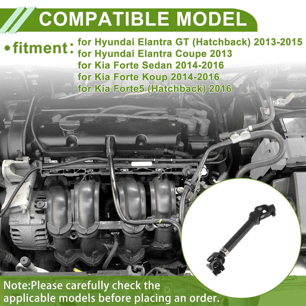 Steering Column Shaft Replacement Metal for Hyundai Elantra GT (2013–2015)