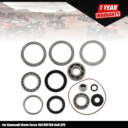 Front Differential Bearing Seal Kit for Kawasaki Brute Force 750 (2005–2023)