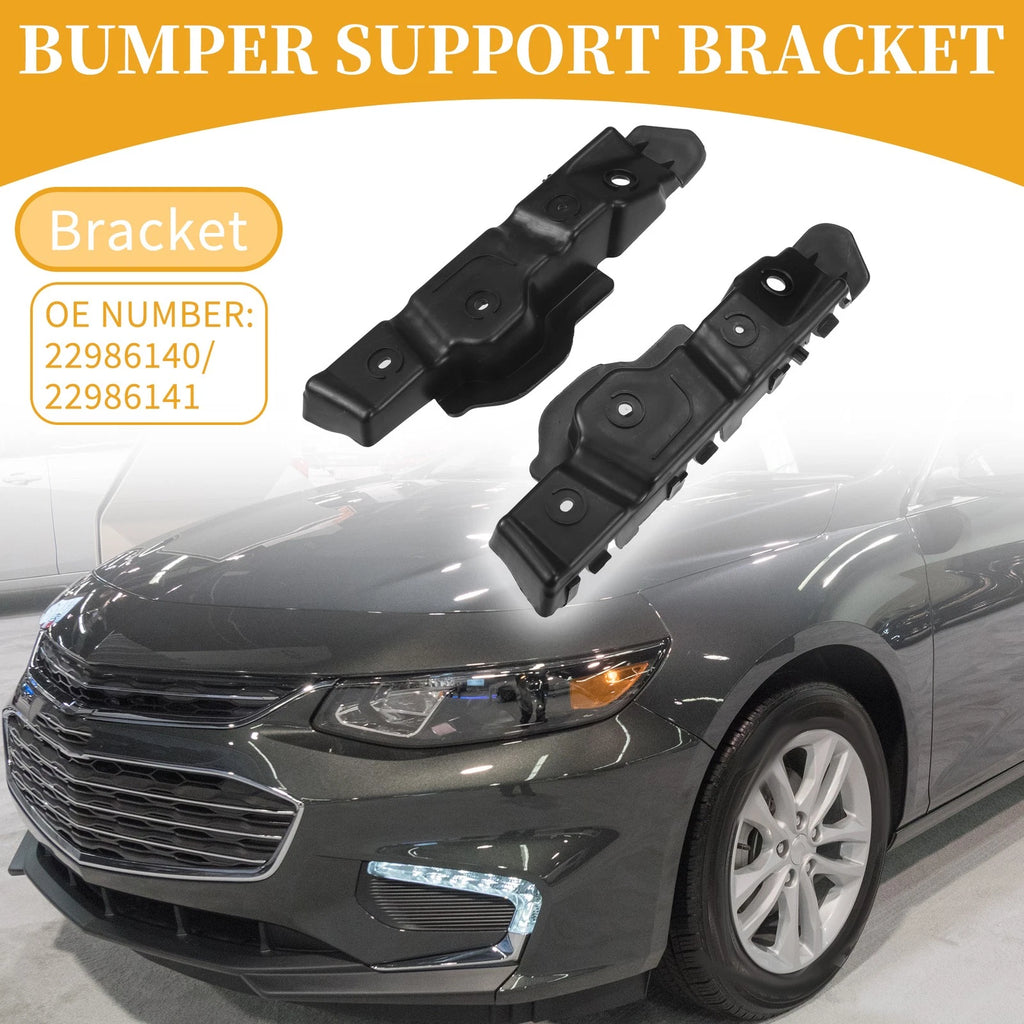 Front Bumper Support Bracket LH RH Left Right for Chevrolet Malibu (2013–2015)