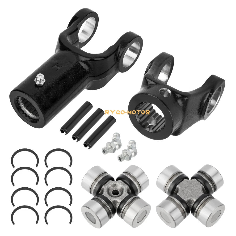 2 Side Front Prop Shaft Yoke & U-Joint for Polaris Ranger Crew XP 900 (2016–2019)