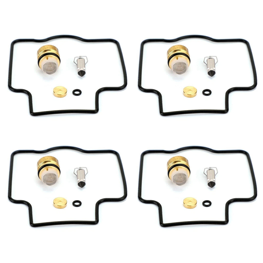 4X Carburetor Repair Kit for Kawasaki Ninja ZX-11 (1990–2001), ZX-9R (1998–2005), ZZR1200