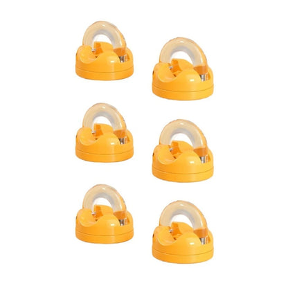 6X 360 Degree Rotating Magnetic Cable Clip Organizer for Desk Cable Management