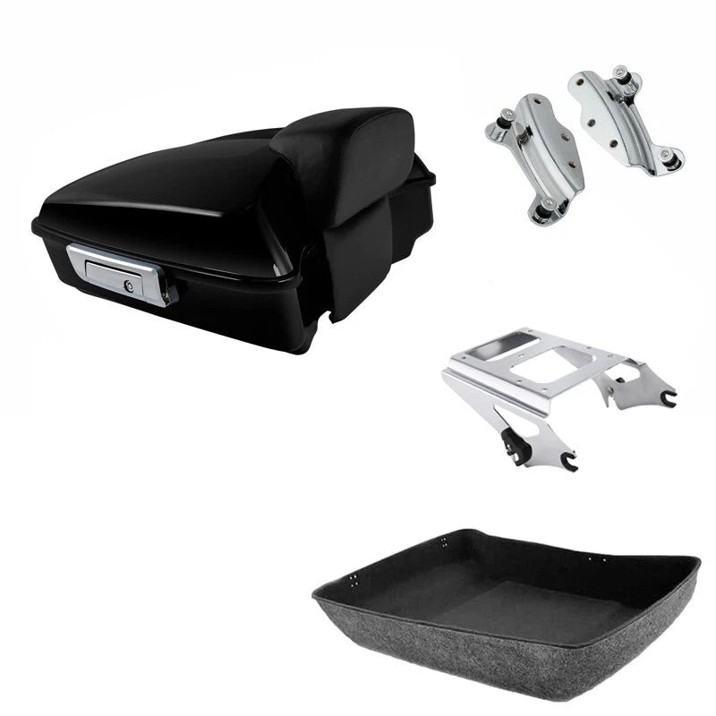 Trunk Backrest Mount Rack for Harley Road Glide (2009–2013)
