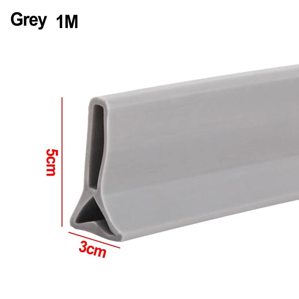 Water Stopper Silicone Shower Dam for Bathroom Kitchen Floor