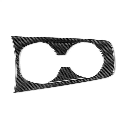 Carbon Fiber Front Water Cup Holder Trim for Chevy Camaro (2010–2015)