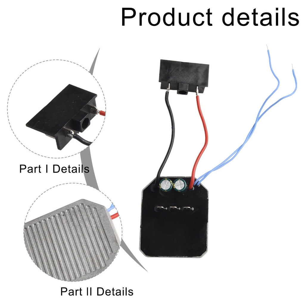 Chainsaw Controller Board for Dayi 12 Inch (Compatible with Brushless Tools)