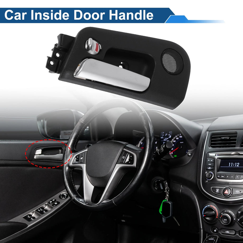 Interior Door Handle for Roewe SsangYong (2005–2007) Black Chrome