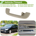 1Pc A Pillar Grab Handle for Toyota Camry (2007–2011) ABS Beige