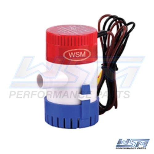 WSM Bilge Pump 750 GPH for Marine Boats (1000-BP750)