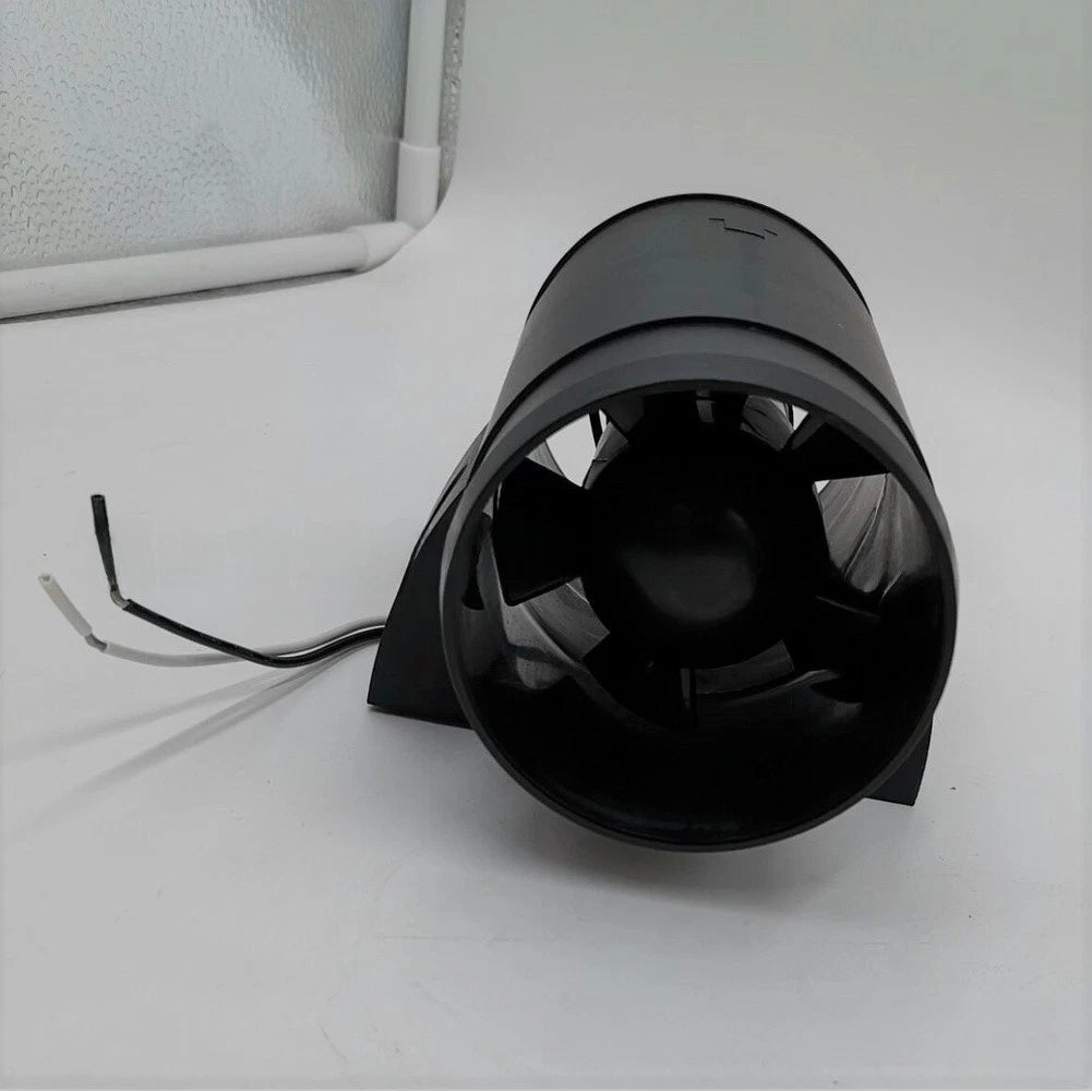 3 Inch Inline Marine Bilge Exhaust Fan for Boat Ventilation Systems (12V)