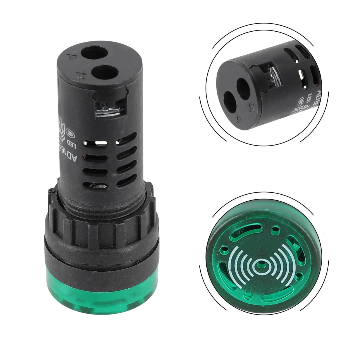 Multicolor Flashing Buzzer for Electric Power Telecommunications Printing