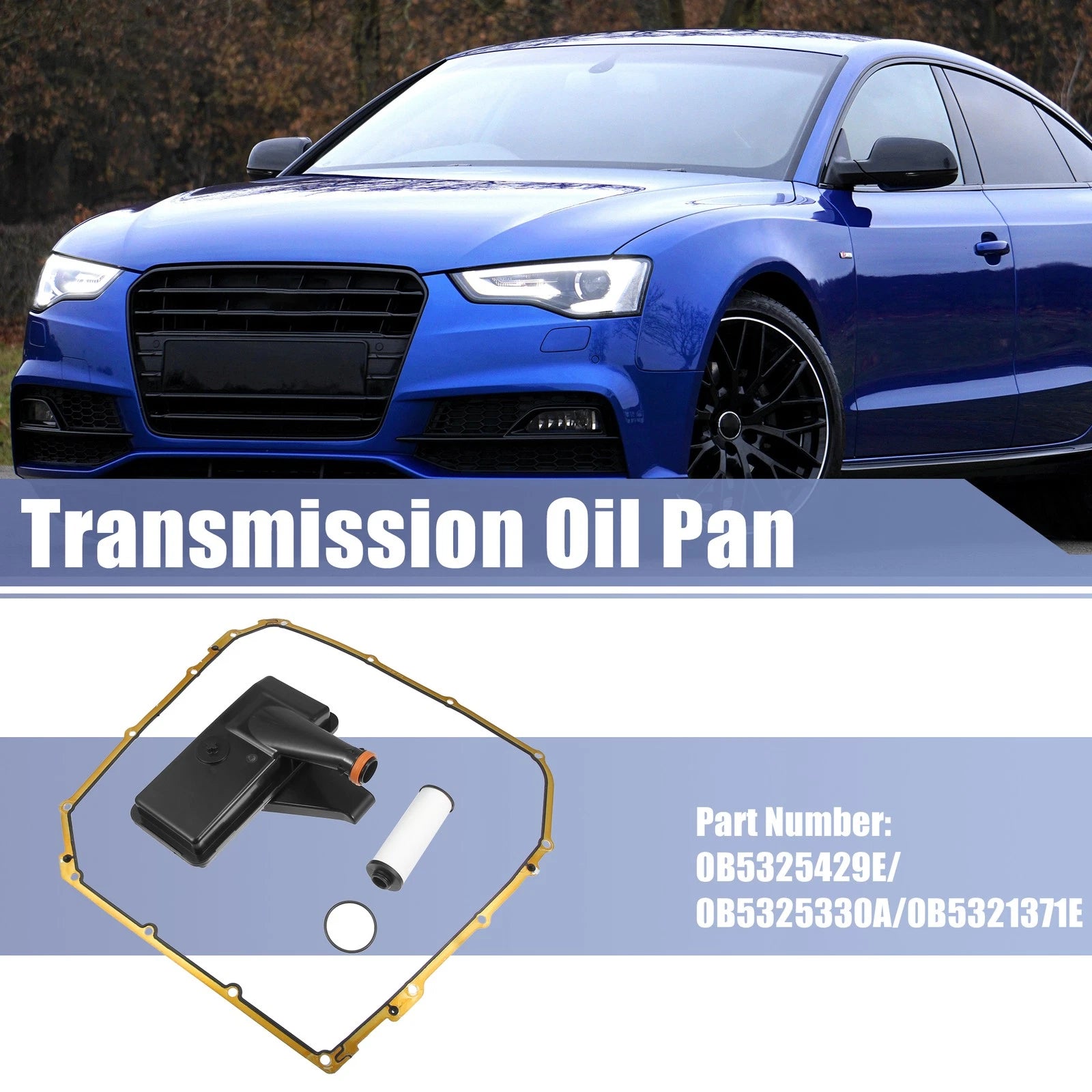 Transmission Filter Oil Pan Gasket Kit for Audi A4 A5 RS5 (2005–2018)