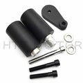 Black Frame Slider Crash Protector for Yamaha YZF R6 (2003–2005), R6S (2006–2009)