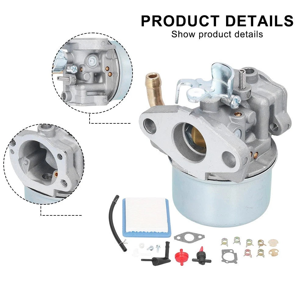 Carburetor Kit for Intek 190 206 6HP 5.5HP Engines (Comprehensive)