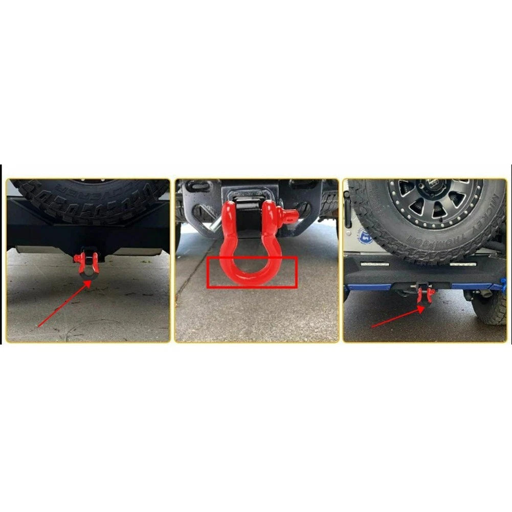U Shaped Hook Shackle Sheath for Wrangler