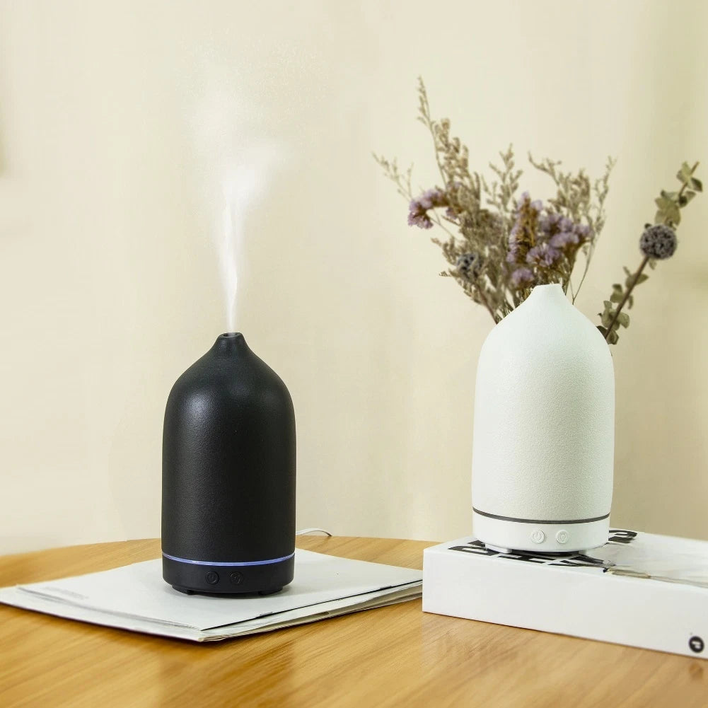 Porcelain Diffuser Short Spout Design LED Mood Lighting