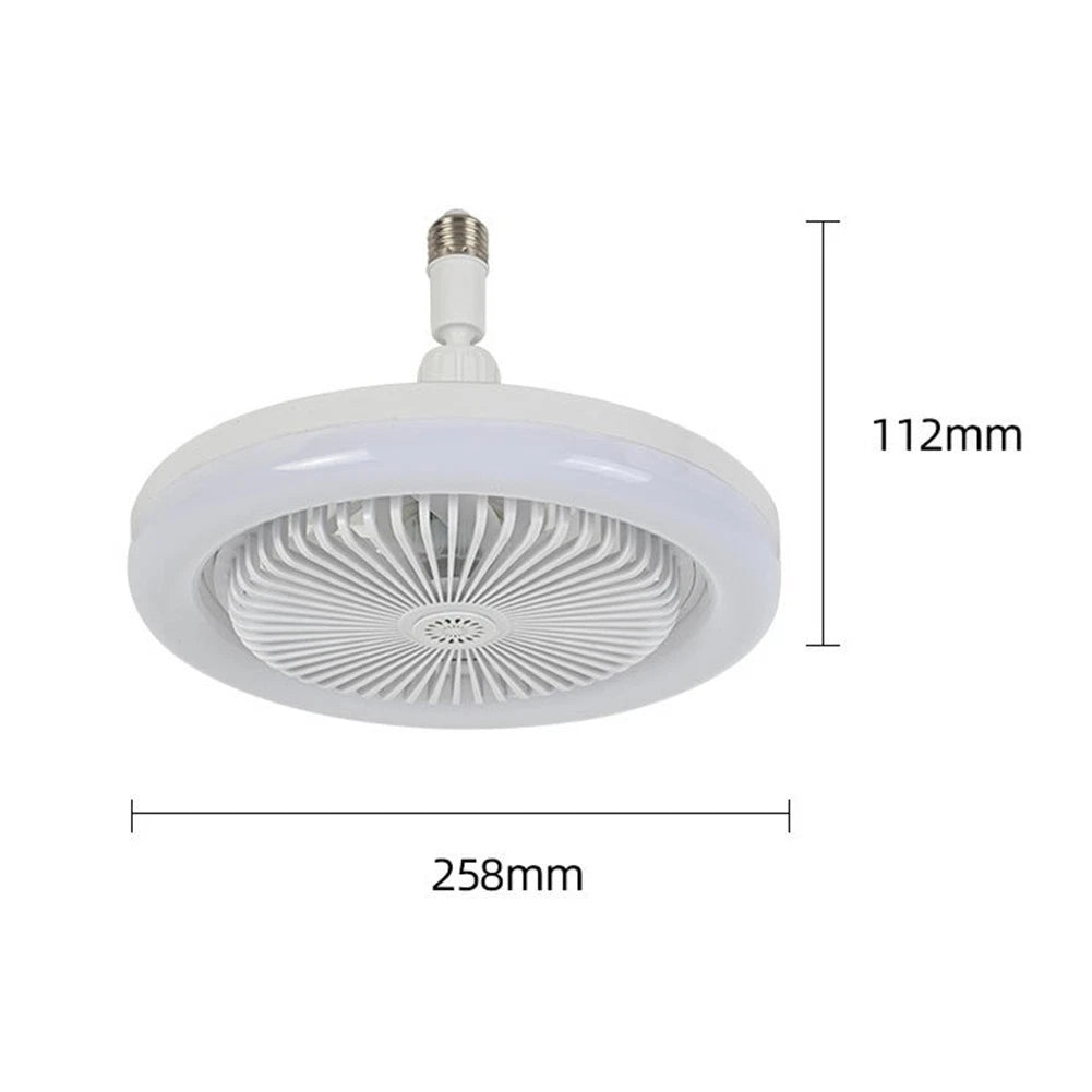 Energetic LED Fan Light E27 Screw for Improved Air Circulation