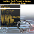 3 Pin Ignition Coil Connector Plug for Ford Expedition (2015–2017) CU2Z14S411A FA