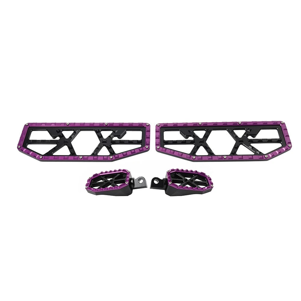 Driver Passenger Floorboard Foot Peg Pedals for Harley Electra Road Glide