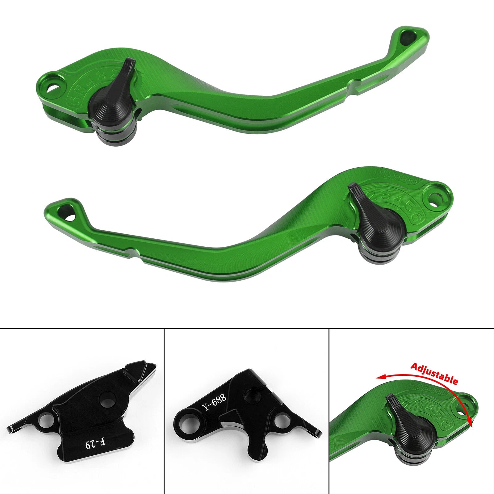 CNC Short Clutch Brake Lever for Honda CBR600RR (2003–2006) CBR954RR (2002–2003) T9