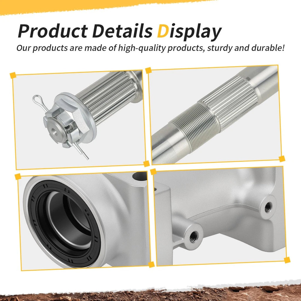 Rear Axle Shaft & Bearing Housing Carrier Kit for Suzuki QuadSport 400 (2003–2006)