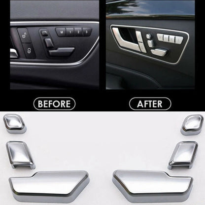 Door Seat Button Adjust Switch Cover Trim for E Class W212 218 CLS