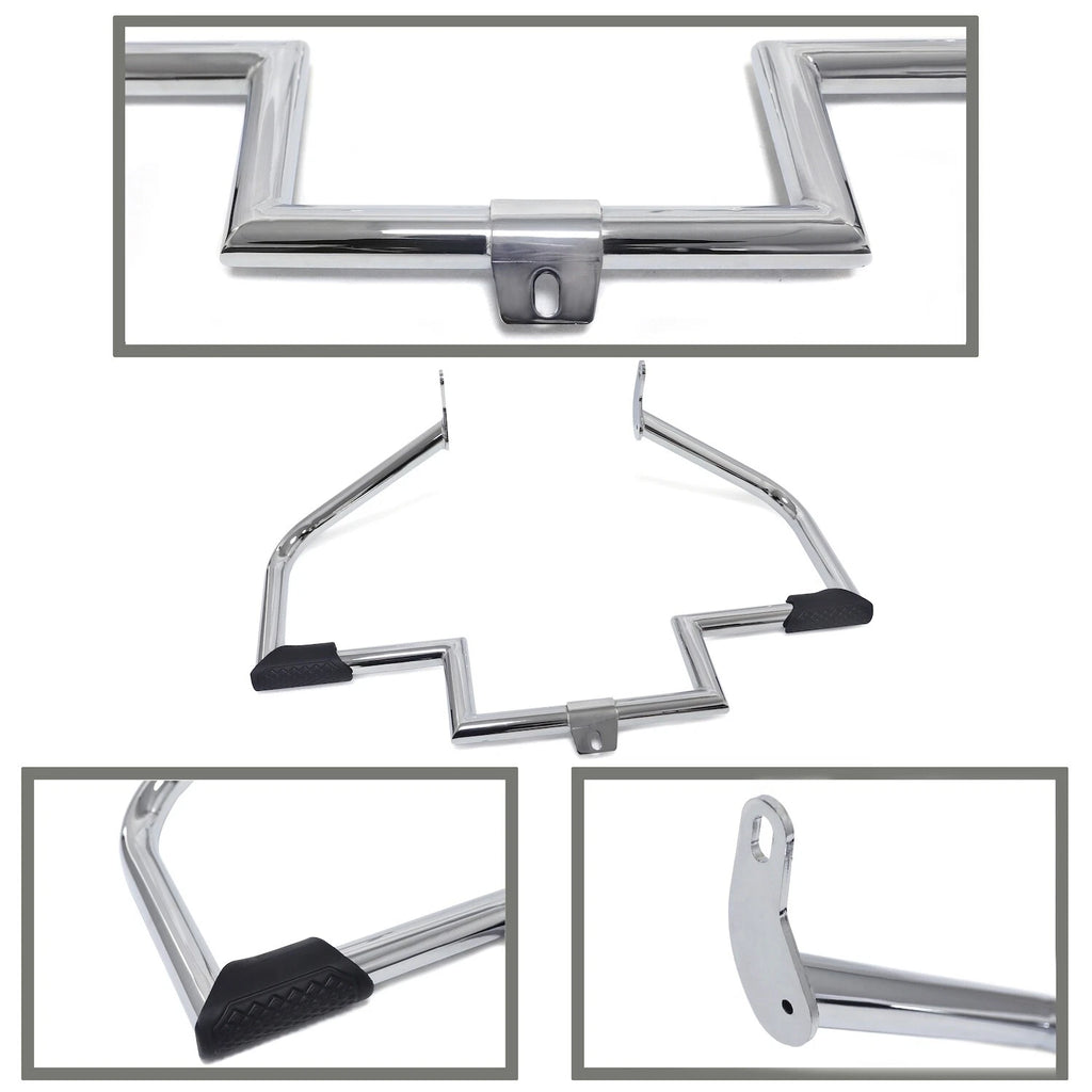 Chrome Engine Guard Crash Bar for Harley Heritage Softail Slim Deluxe (2000–2017)