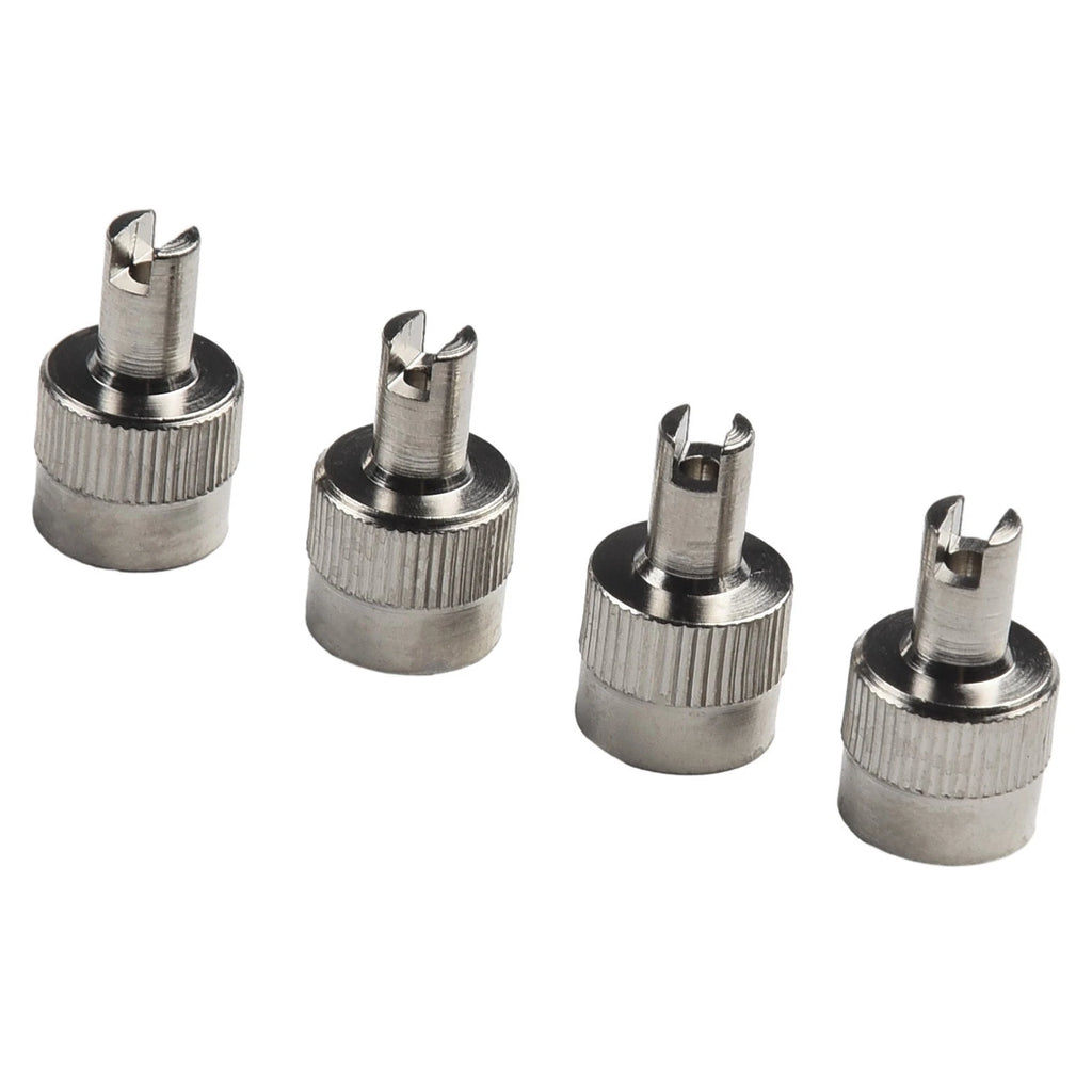 8 Piece Car Valve Key and Cap Bundle for