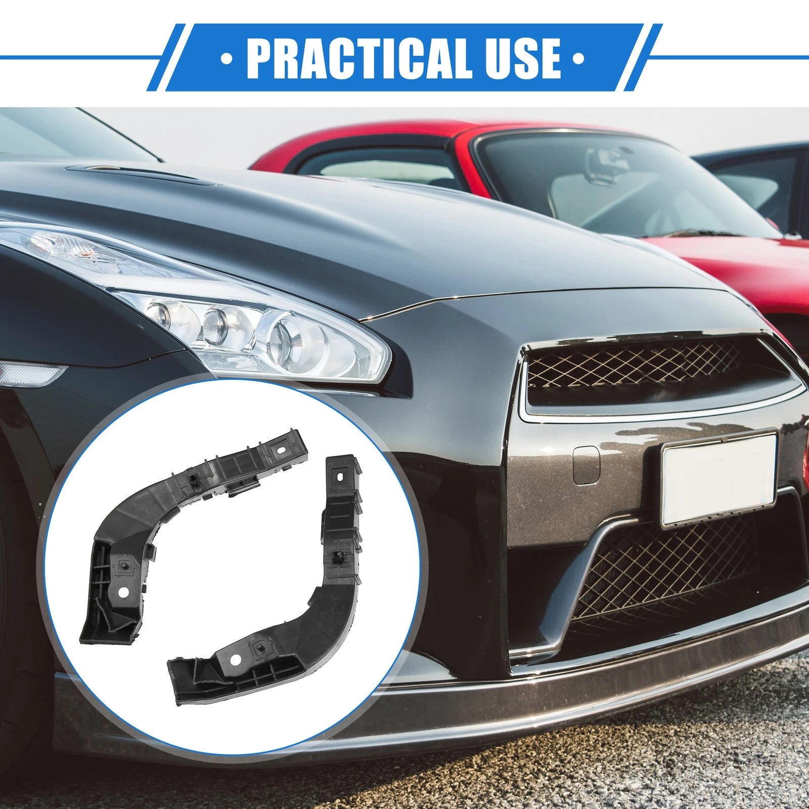 Front Bumper Brackets Support for Hyundai Elantra (2008–2010)