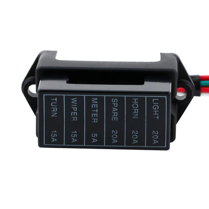 6-Way Fuse Box Holder for ATC ATO L5V1 (Compatible with )