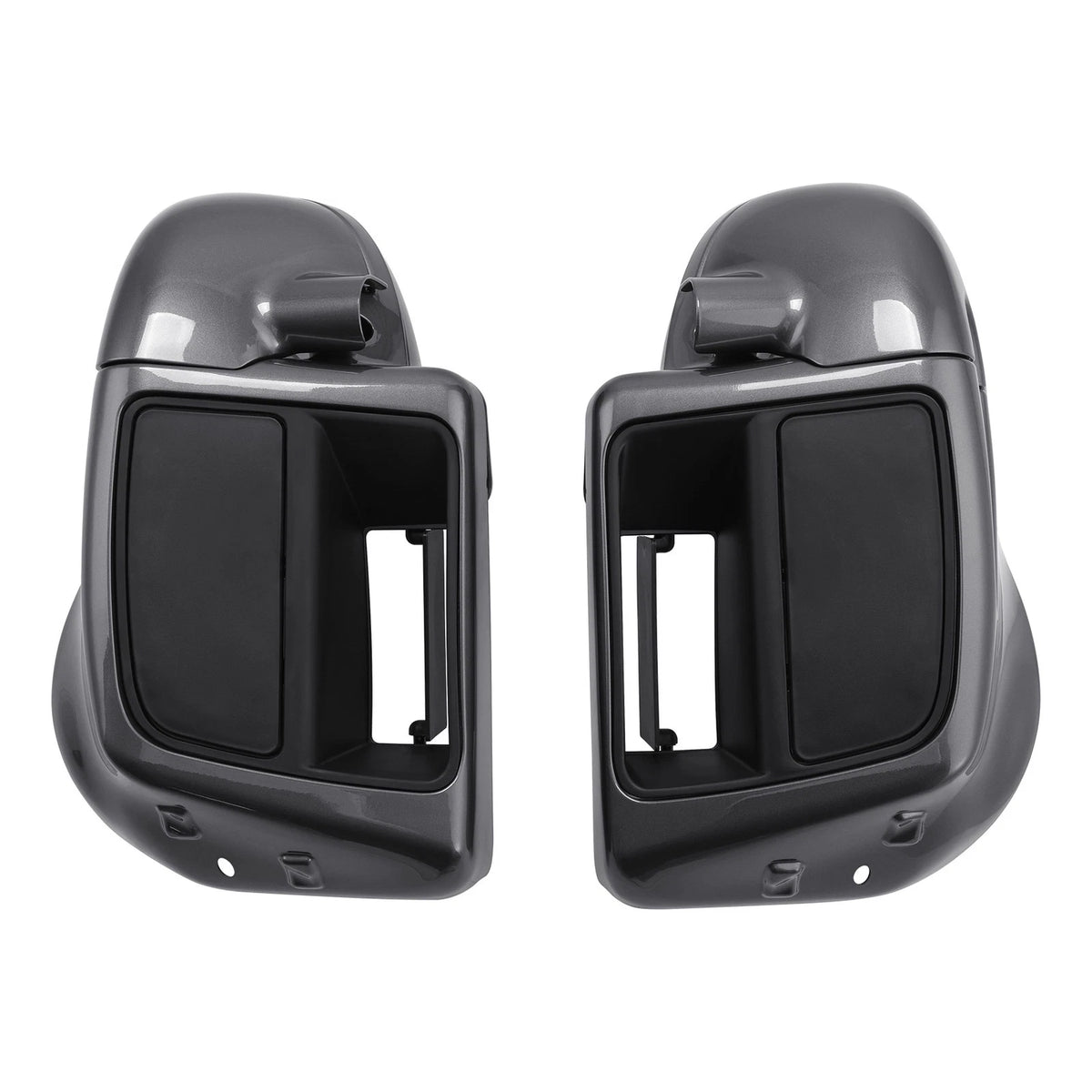 Lower Vented Fairings for Harley Street Glide (2014–2023) Gauntlet Gray Metallic