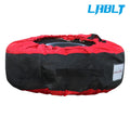 Set of 4 Tyre Covers for LABLT (600D, Red)