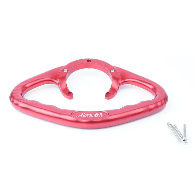 5-Hole Red Hand Grip Tank Grab Bar Handles for Honda Motorcycle