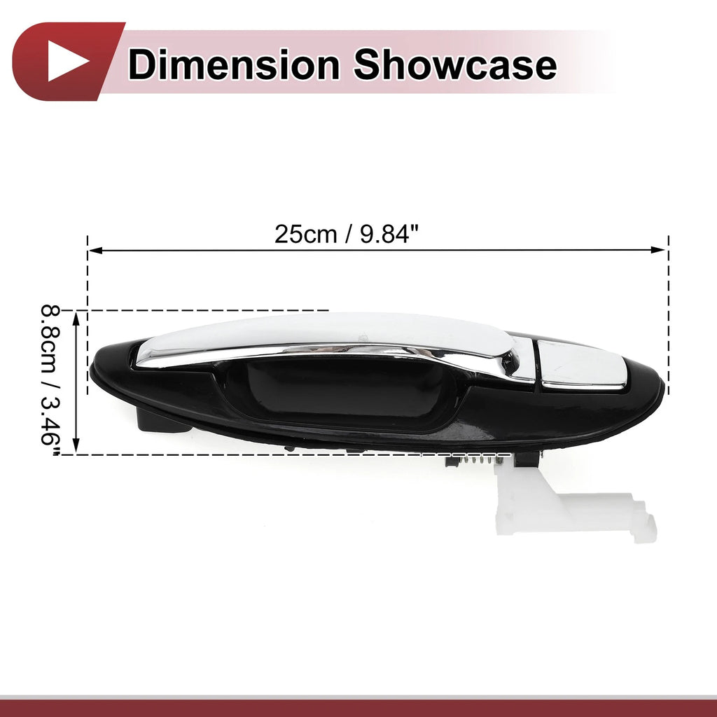 Car Exterior Door Handle Replacement for Hyundai Sonata 2002–2005 Rear Right