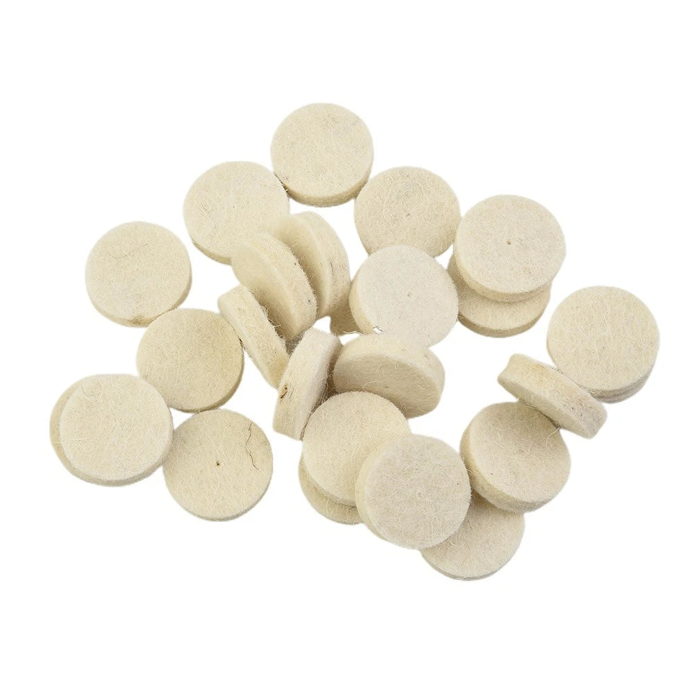 50mm Wool Felt Polishing Buffing Pad Set for Rotary Tool