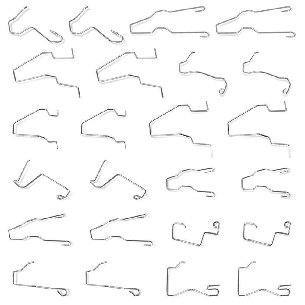 24pcs Headlight Bulb Retaining Clips for H1 H3 H4 H7