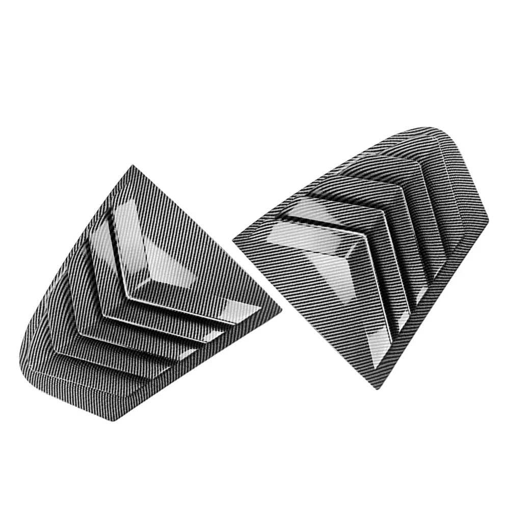Rear Window Louver Shutter Cover Trim for BMW 5 Series G30 (2018–2023)