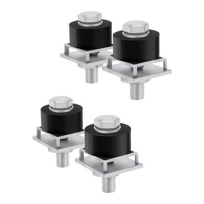 Trolley Wheel Stopper for 1 5/8 Inch Wide Casters (Shock Absorption Design)