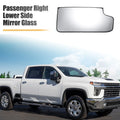 Passenger Right Tow Mirror Glass Replacement for Chevy Silverado 1500 (2007–2018)
