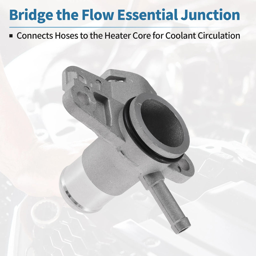 Engine Coolant Hose Connector Replacement for Volkswagen Beetle Aluminum Alloy (2002–2010)